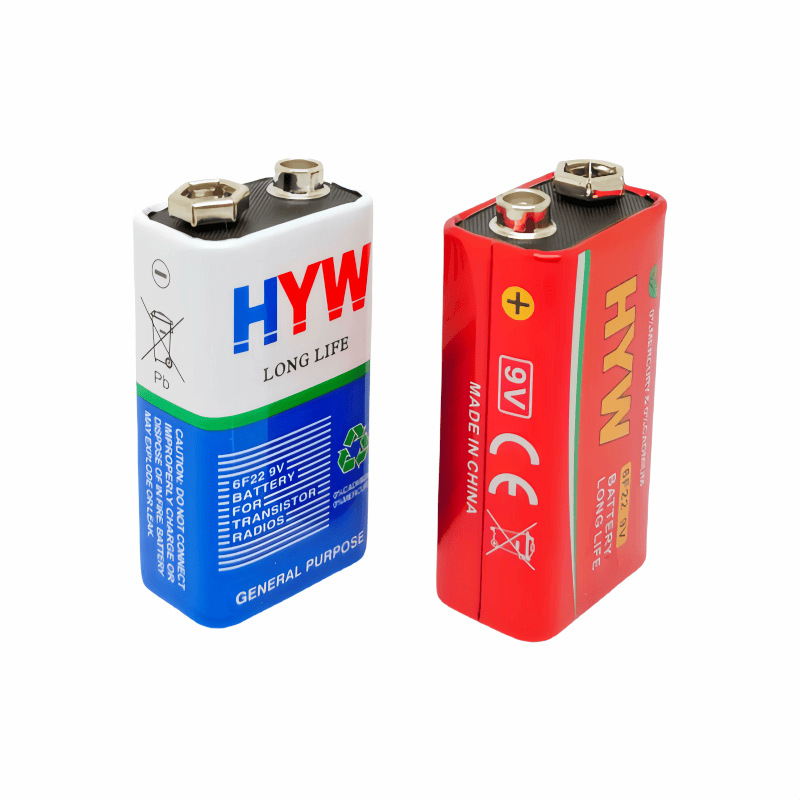 新版 9V碳性电池 万用表 麦克风9V电池 6F22 9V电池