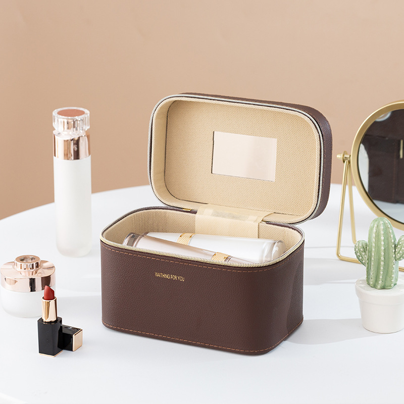 Caramel color single box trumpet "21*13*14]