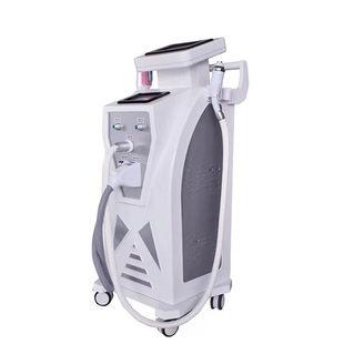 Foreign Trade Version Three-In-One Opt Dual-Screen Vertical Freezing Point Magneto 810 Picosecond Skin Rejuvenation Non-Invasive Beauty Instrument Cross-Border