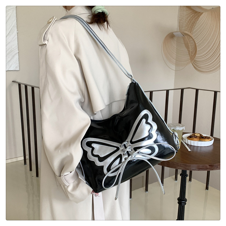 2023 nuova borsa da donna multifunzionale farfalla singola spalla doppia spalla crossbody colore di grande capacità all'ingrosso della fabbrica_voghion.com