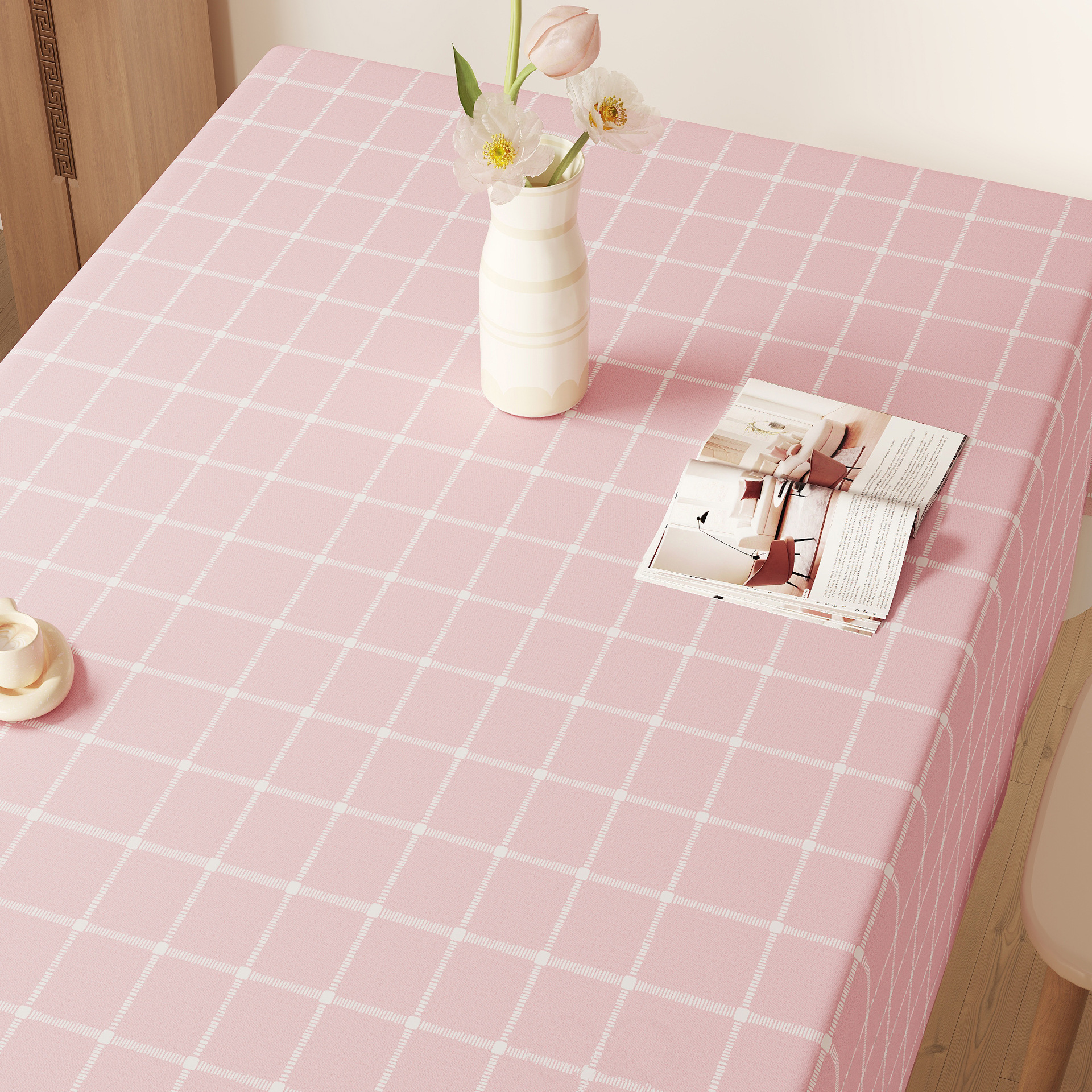 Gran color rosa (respetuoso con el medio ambiente, suave e inodoro)