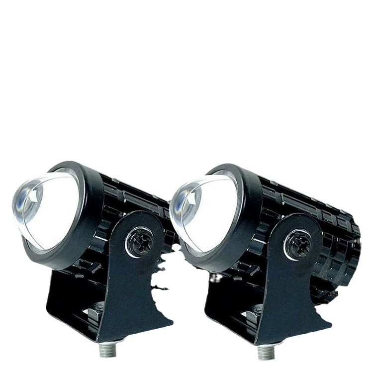 Mini Cannon LED Dual Optical Lens White/Yellow 6000K 12-60V 6000LM Waterproof