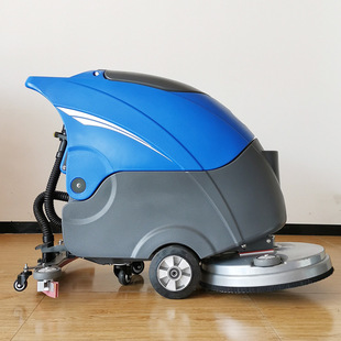 Riding Floor Scrubber, Shopping Mall, Company Workshop, Multi-Functional Hand-Pushed Electric Floor Scrubber, Small Industrial Floor Scrubber