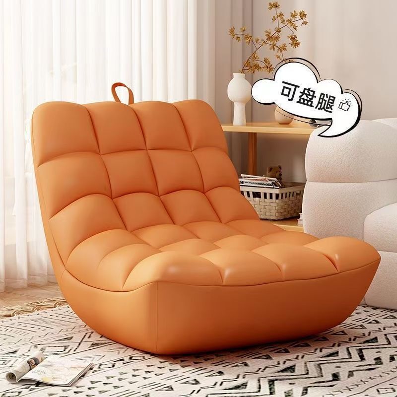 キャタピラーレイジーソファ、リクライニングと睡眠用、寝室用シングル小さなソファ、リクライニングチェア、畳バルコニー、レジャーロブスターチェア|undefined