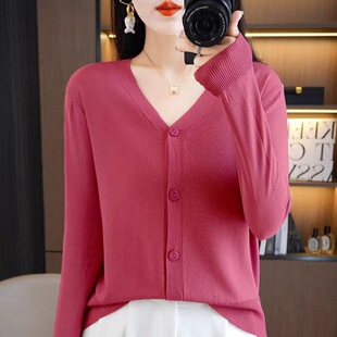 Summer Knitted Beads New Sweater Sweater Jacket Large Size Sun Protection Cardigan Loose Long Sleeves Outer Cardigan