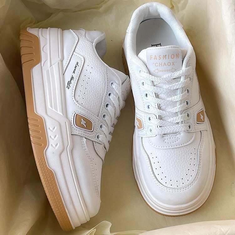Zapatos Negros de Suela Gruesa Estilo Chanel de Meilade para Mujer, Primavera 2025, Nuevas Zapatillas Deportivas Retro Alemanas Versátiles para Estudiantes.