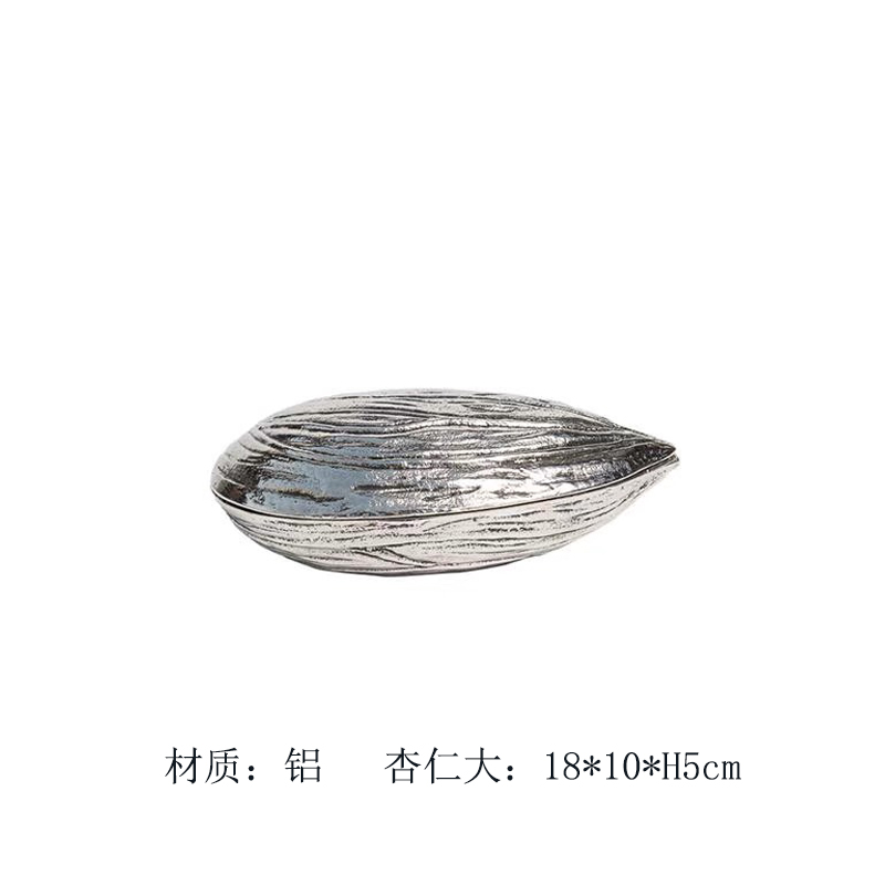 India importa simple estilo europeo de aluminio martillo plateado bandeja rectangular decoración de mesa de té de sala de estar bandeja de almacenamiento decoración image 14