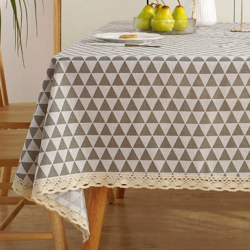 Ethnic retro rectangular cloth, boho style, cotton and linen, ethnic style