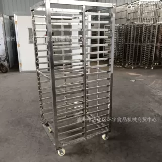 单门蒸箱蒸车 辣椒烘干架子 水果烘干推车 食品冷冻周转车
