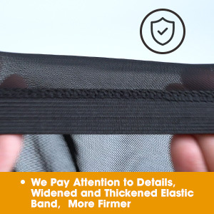 Universal Retractable Camping Car Front Side Curtain Super Elastic Mesh Window Sunshade Curtain Cover Car Sunshade