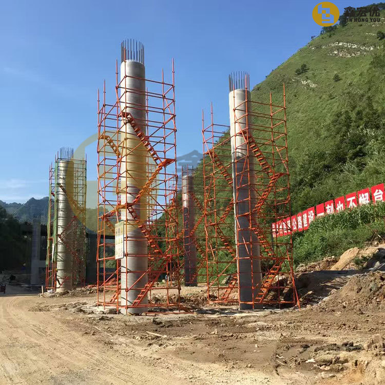 鑫宏优装配式墩柱人行爬梯厂家直供现货现发资质正规齐全质量可靠