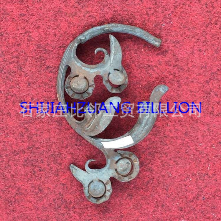 加工锻造大门花叶 厂家 河北工厂