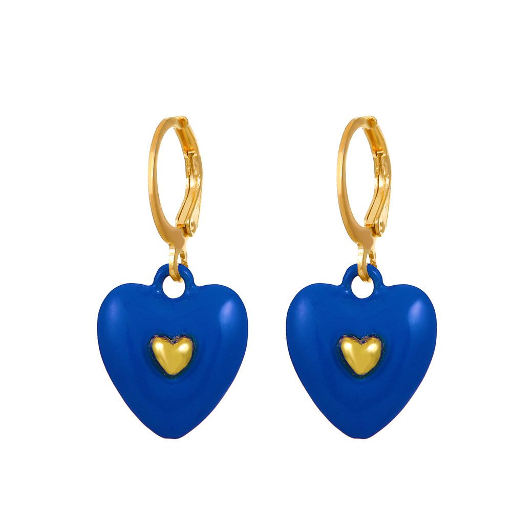 09 Tale Blue ear buckle M-396