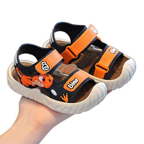Children's sandals for boys, summer new baby learning to walk sandals for girls, sports shoes with soft soles, non-slip infant shoes