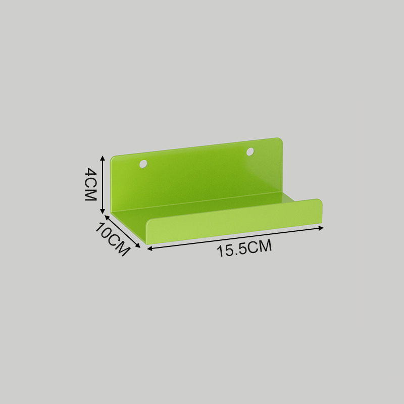 Escritorio, agujero, tablero, estante, tablero de exhibición de pared, estante de almacenamiento sin perforación de metal, estante para colgar en la pared