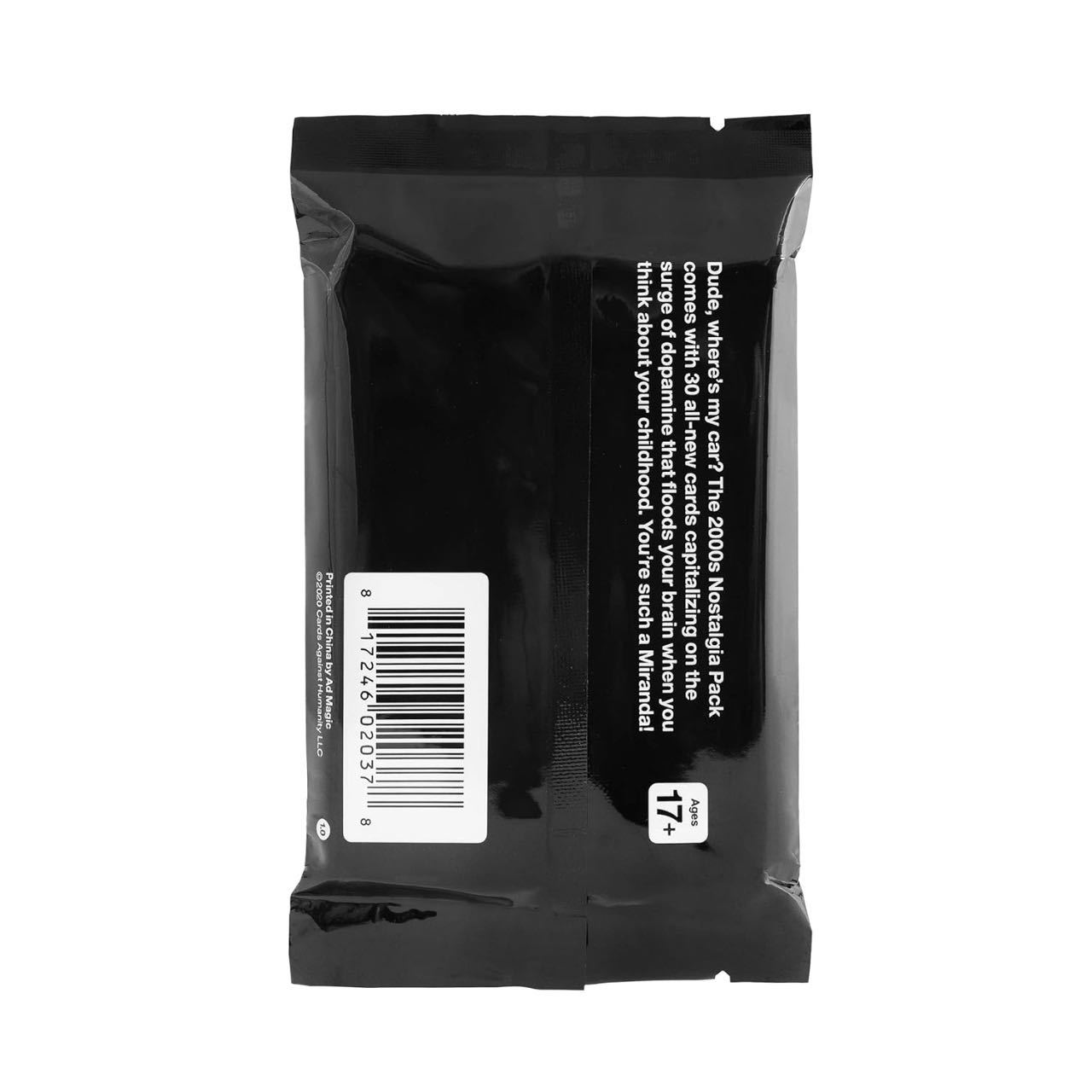 Pacchetto nostalgia degli anni 2000 del gioco da tavolo Cards Against Humanity._voghion.com