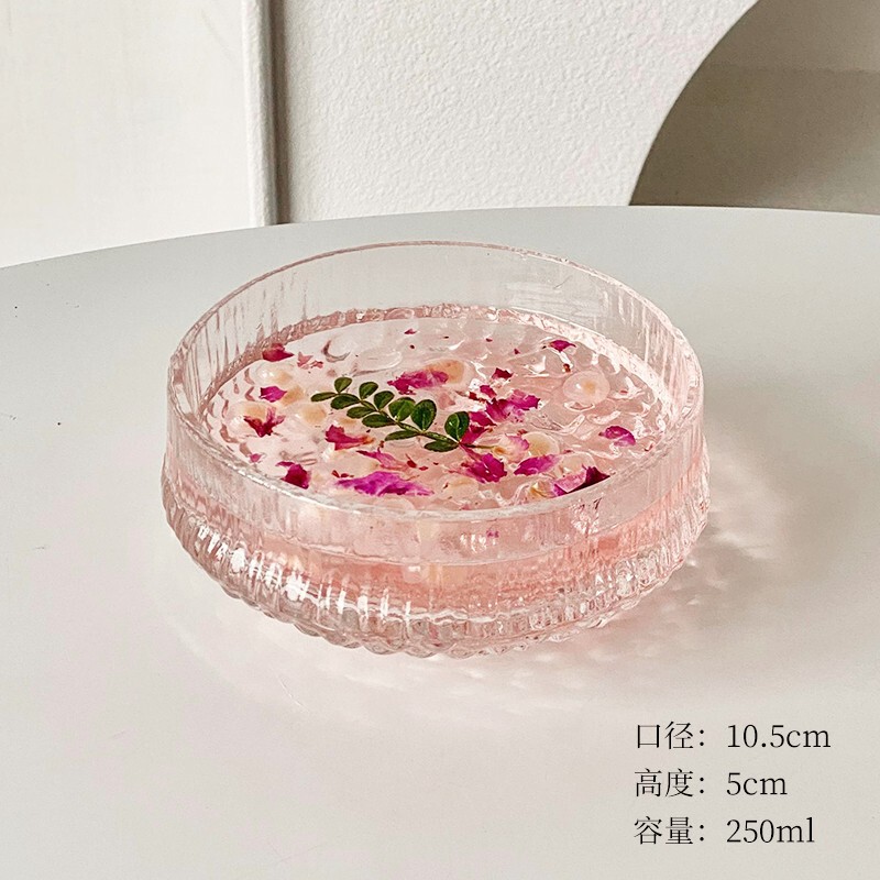 网红餐厅玻璃甜品碗碟套装糖水雪糕酸奶燕窝小吃碗绵绵冰碗高颜值|undefined
