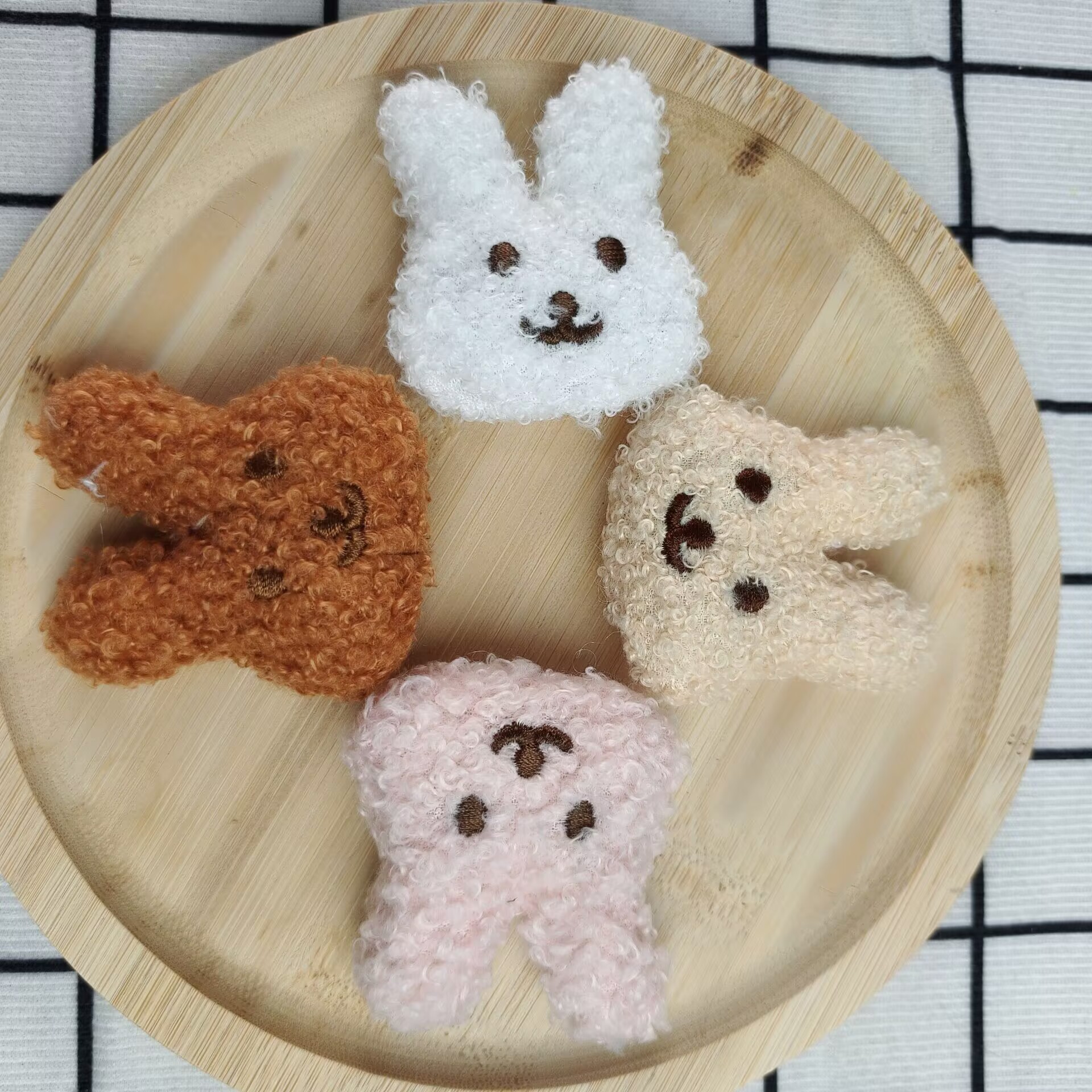 可爱软萌小号毛绒玩偶包包饰品挂件少女心小兔子小礼品挂饰批发