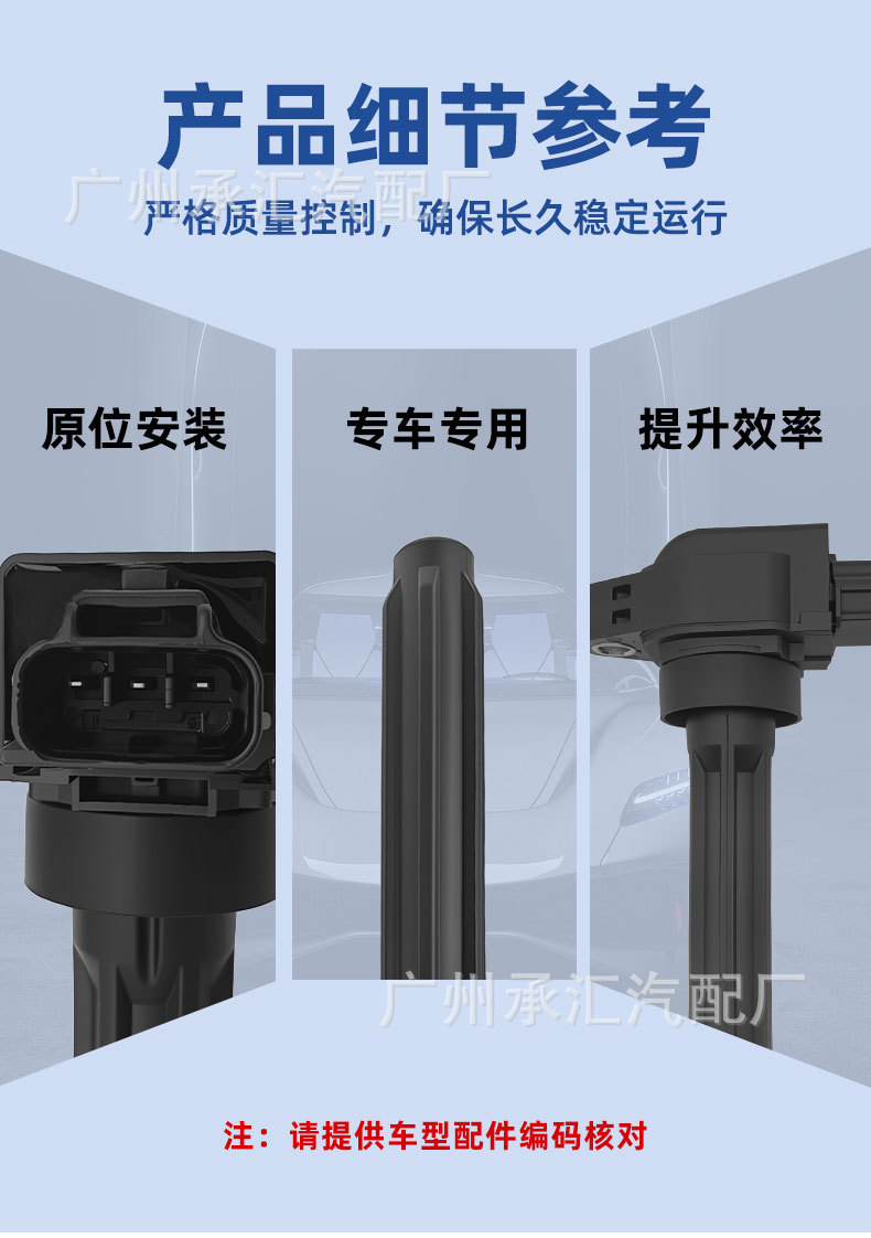 1832A080 Is Suitable for Mitsubishi Eclipse Cross Xpander Eclipse Cross Car High-Voltage Ignition Coil