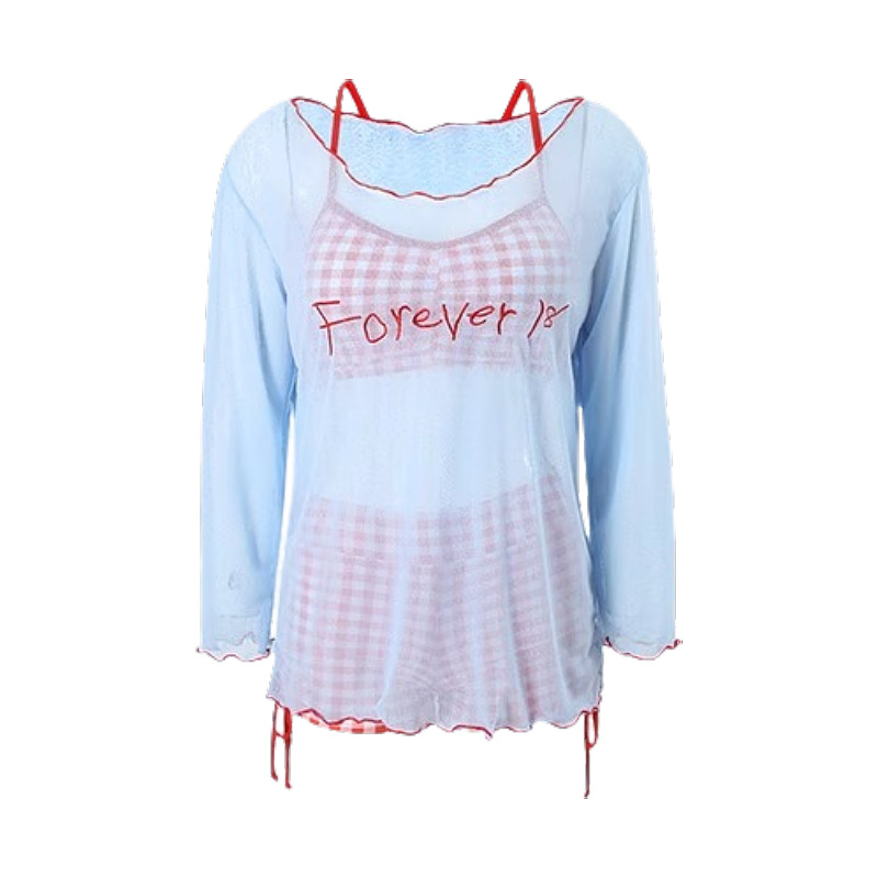 GraceChic GraceChic Two-Piece Swimsuit Women Plus Size Long Sleeve High-End Conservative Style For Curvy Girls Covering Flaws Stunning_ecoleips.com