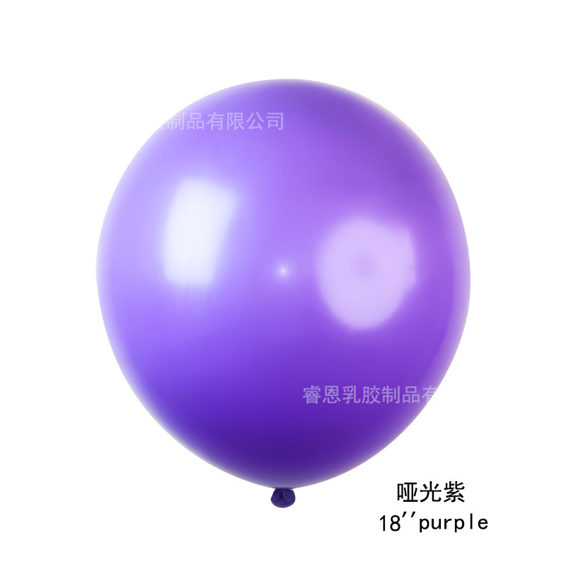 Globo mate de 5 pulgadas de 10 pulgadas de 12 pulgadas de 18 pulgadas decoración de la fiesta de cumpleaños diseño de la sala de bodas globo redondo de látex