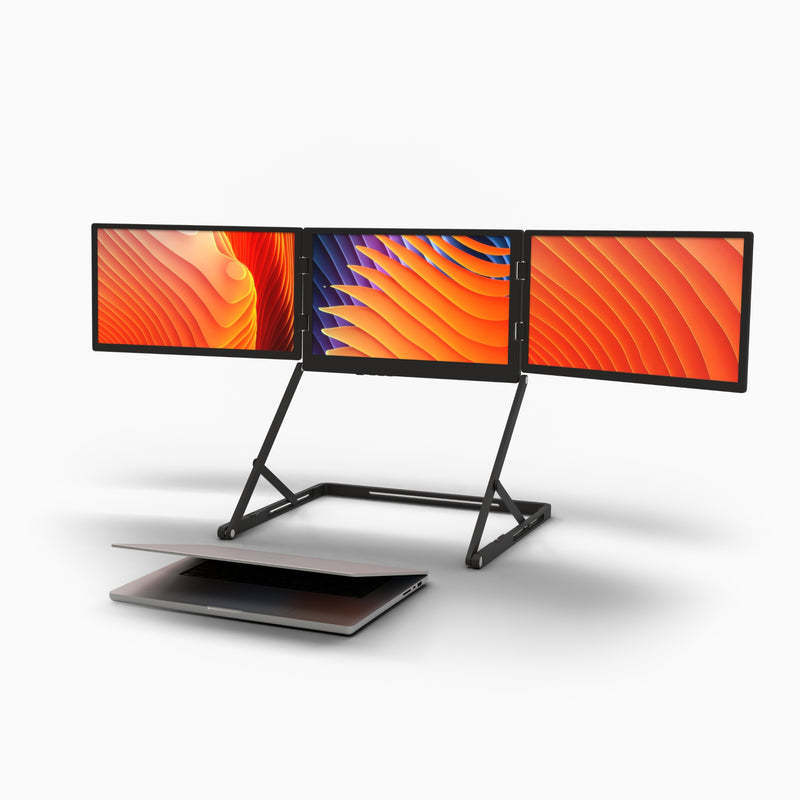Cross-Border Supply of 15.6 Tricreate 1080P High-Definition Laptop Portable USB Travel Triple Monitor Cross-Border Supply of 15.6 Tricreate 1080P High-Definition Laptop Portable USB Travel Triple Monitor