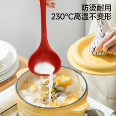 食品シリカゲルスープスプーン大盛スープスプーン家庭用キッチンベーキングツールスクレーパー卸売り
