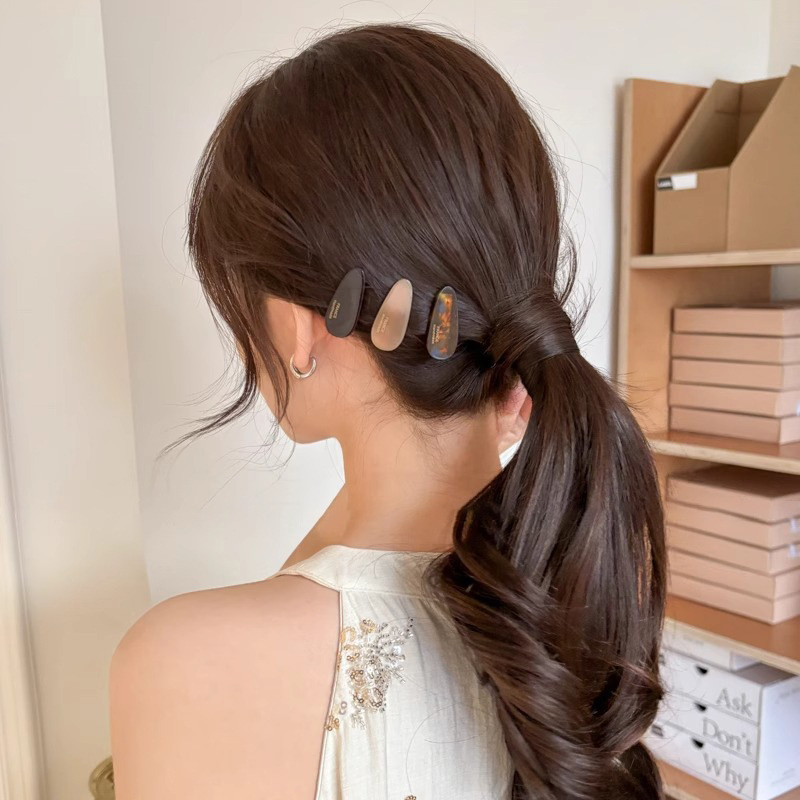 甘くてかわいい酢酸水滴小さなヘアピンサイド前髪ヘアピン女性の春と夏のヘアピンカモノハシクリップ頭飾り bb クリップ|undefined