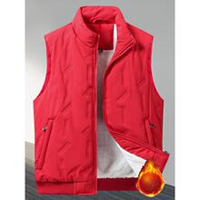 A 35698 Fleece Plus Size Mens Vest ���޼Ӵ�����ʿ����