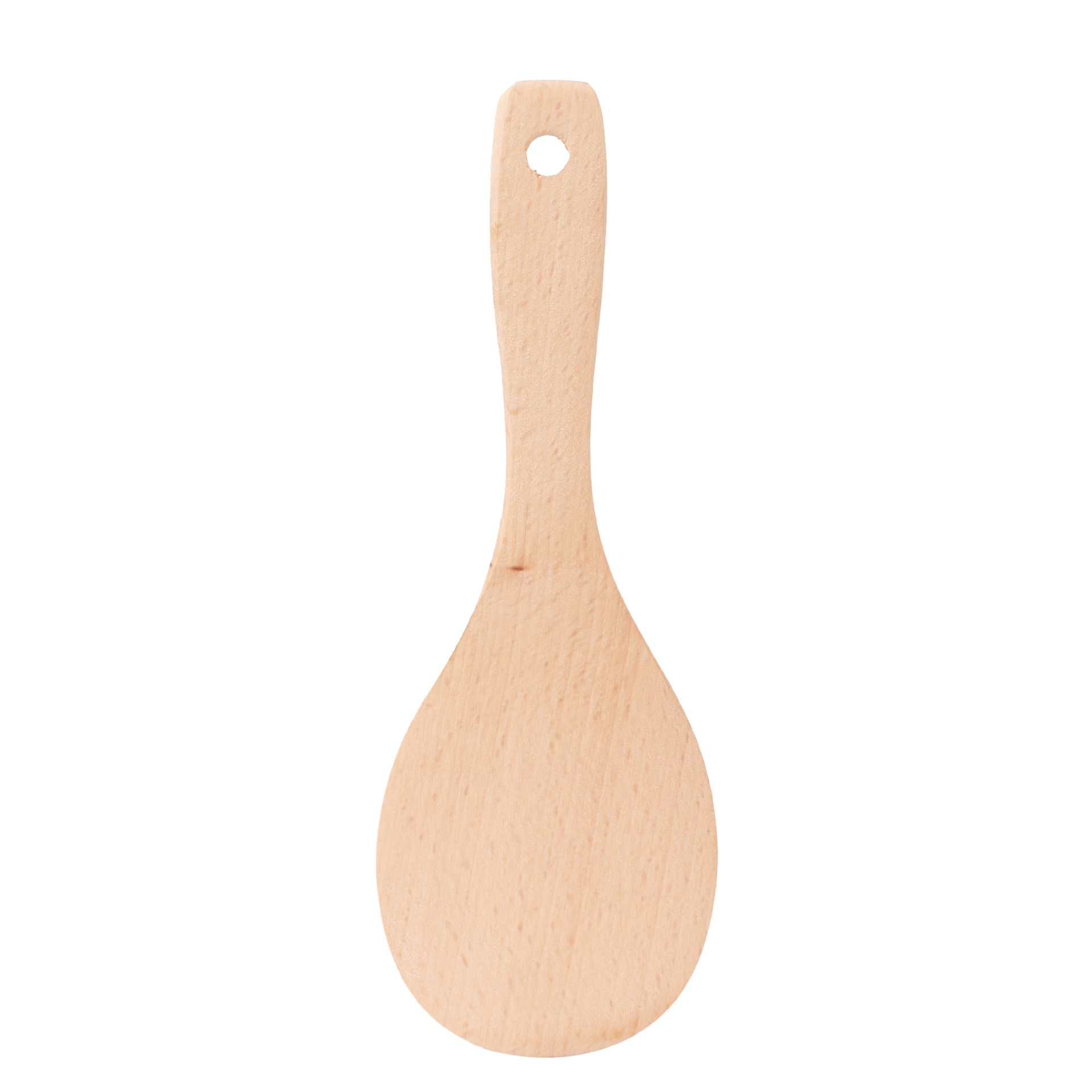 너도밤나무 무도장 원형 밥주걱 21*7.5cm 약 27g