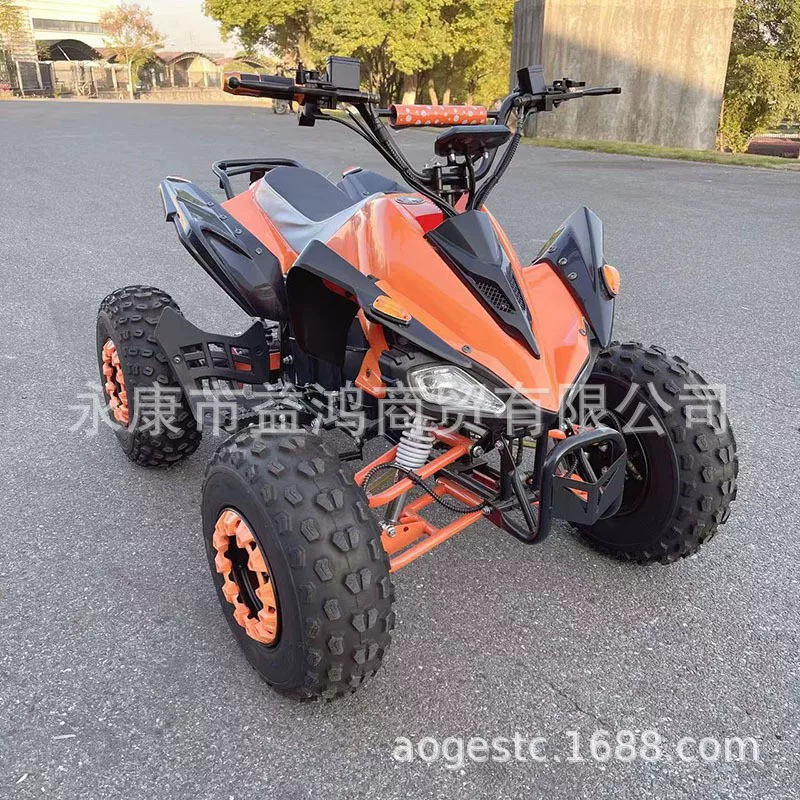 Вездеход Kawasaki четырёхколёсный горный внедорожный мотоцикл карт квадрат ATV электрический маленький Марс пляжный велосипед