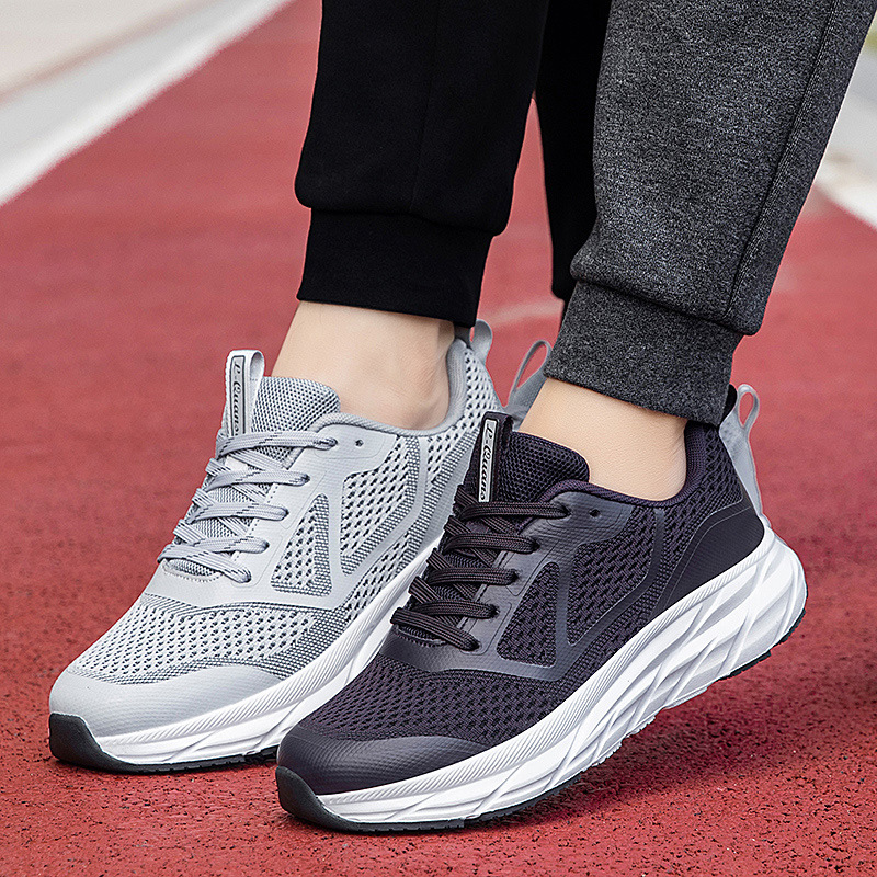 Otoño nuevo estilo de mediana edad zapatos de caminar cómodos papá hombre zapatos deportivos casuales zapatos para ancianos zapatos de mamá image 3