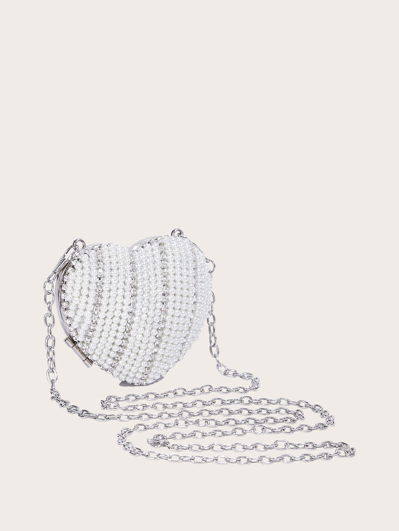 Geometric Pattern Polyester Geometric Heart-shaped Evening Bags