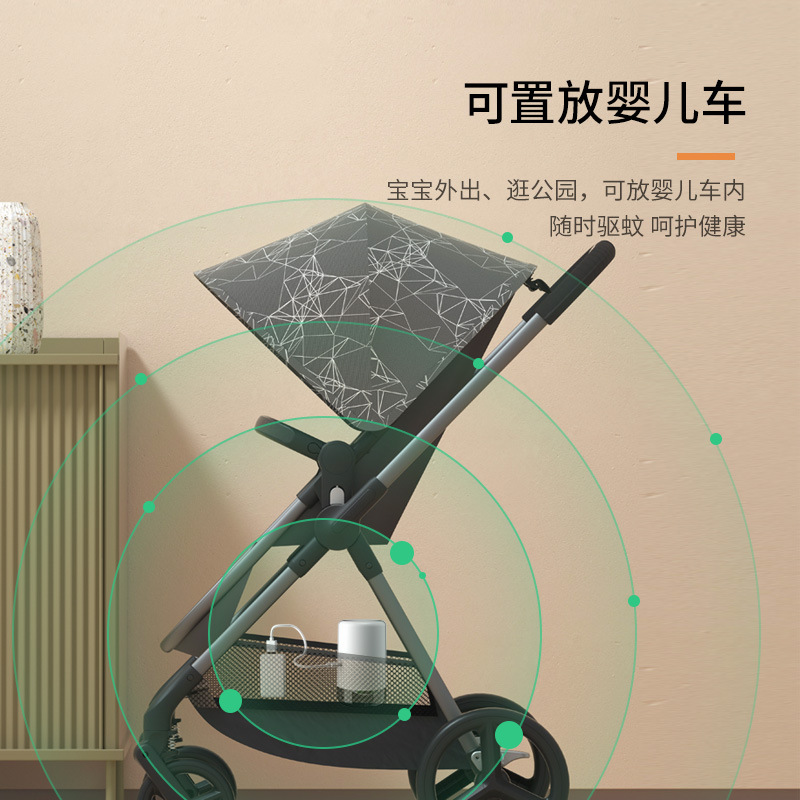 2023 Mini Portable Electric Mosquito Repellent Pregnant and Infant Suitable for Home Outdoor Mosquito-Repellent Intelligent Mosquito Repellent