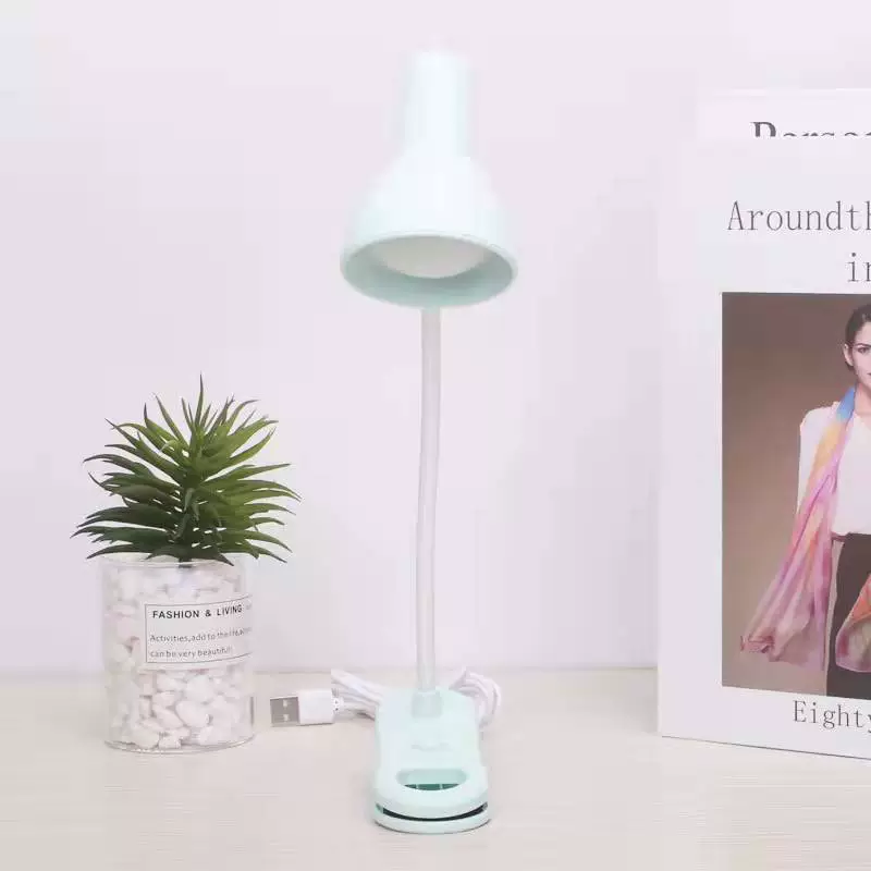 LED складной настольный светильник для учеников начальных классов, батарея, чтение в постели, ночник, защита глаз