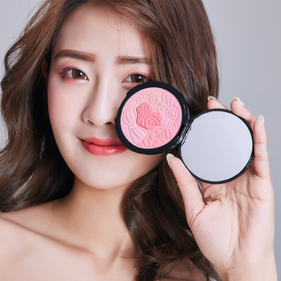Smile Blush 5 color Rouge three-dimensional Nude make-up Exquisite natural Good color beginner student source Manufactor Beauty