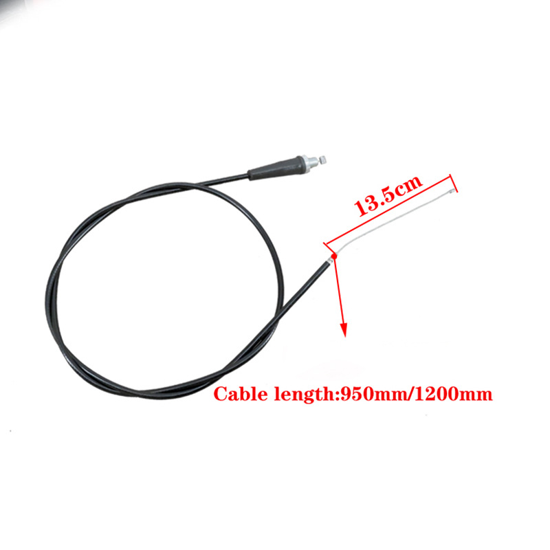 Off-Road Motorcycle Reinforced Colorful Straight Throttle Cable Cqr Wave Speed Cabbage M4M7 Guizun T4 High Race Cable