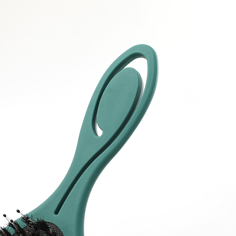 Exportaciones transfronterizas, peine de melena de cerdo, peine de pelo suave, peine de colchón de aire superior esponjoso para mujer portátil, peine de pelo