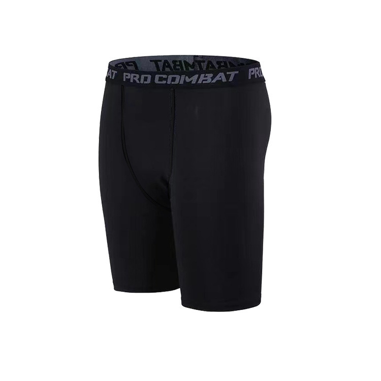 Men's Basketball Compression Shorts, Short and Mid-Length, Quick-Dry Breathable Running High-Elasticity 3/4 Fitness Pants