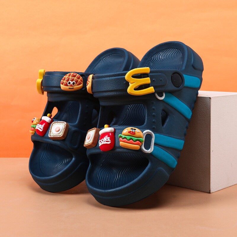 Children's Sandals, New Summer Style Boys' Slippers, Boys' Clogs, Soft-Soled Girls' Beach Sandals, Girls' Slippers