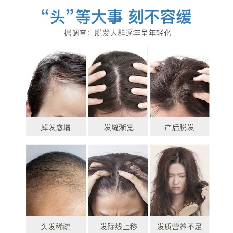 Qiwitang 脱毛防止と栄養補給シャンプー、シダエキノキの葉の髪の栄養補給、根の強化、髪の強化、根の安定化、髪の栄養補給と脱毛防止シャンプー|undefined