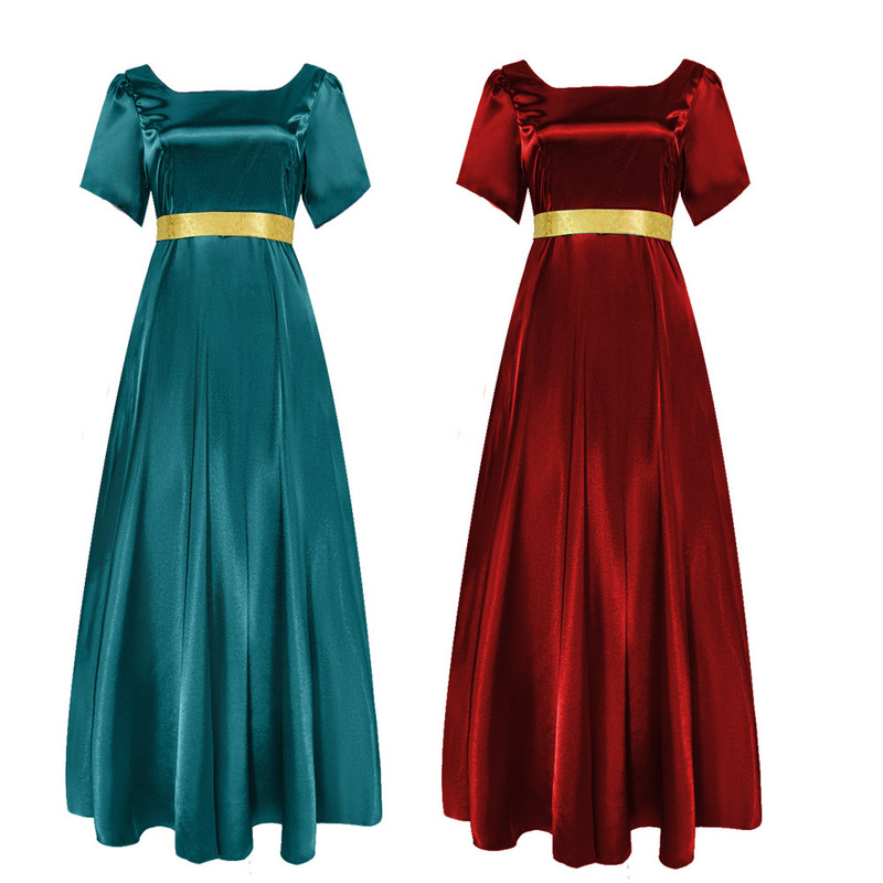 American Tv Series Bridchiton Cosplay Costume Bridchiton Short-Sleeved Dress Cos Costume Factory American Tv Series Bridchiton Cosplay Costume Bridchiton Short-Sleeved Dress Cos Costume Factory