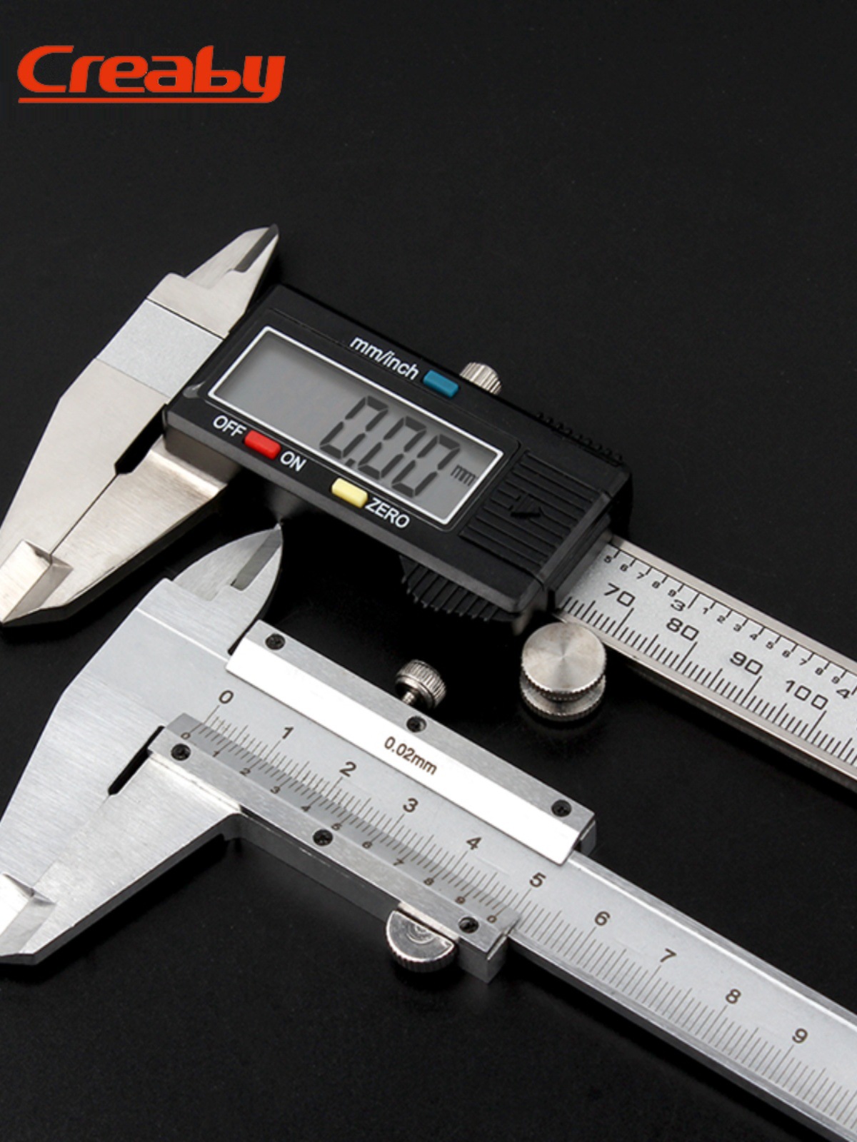 高精度卡尺数显不锈钢电子卡尺游标卡尺文玩家用工业级小型测量尺