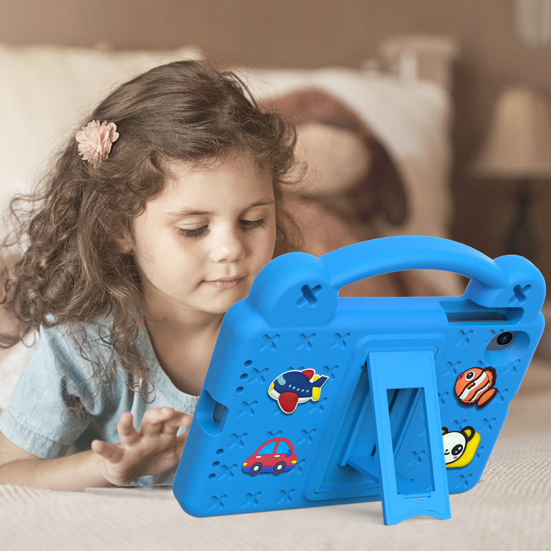 Used to Walmart ONN 7-inch/8-inch 4-generation (2024) cartoon children's tablet anti-fall protective cover
