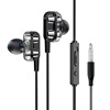 Factory direct supply ring in -ear headphones direct line -controlled headphones are suitable for Apple Android wired headphones