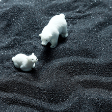 1斤黑色细沙园林枯山水造景装饰彩色沙子灭烟石英砂鱼缸黑色沙子