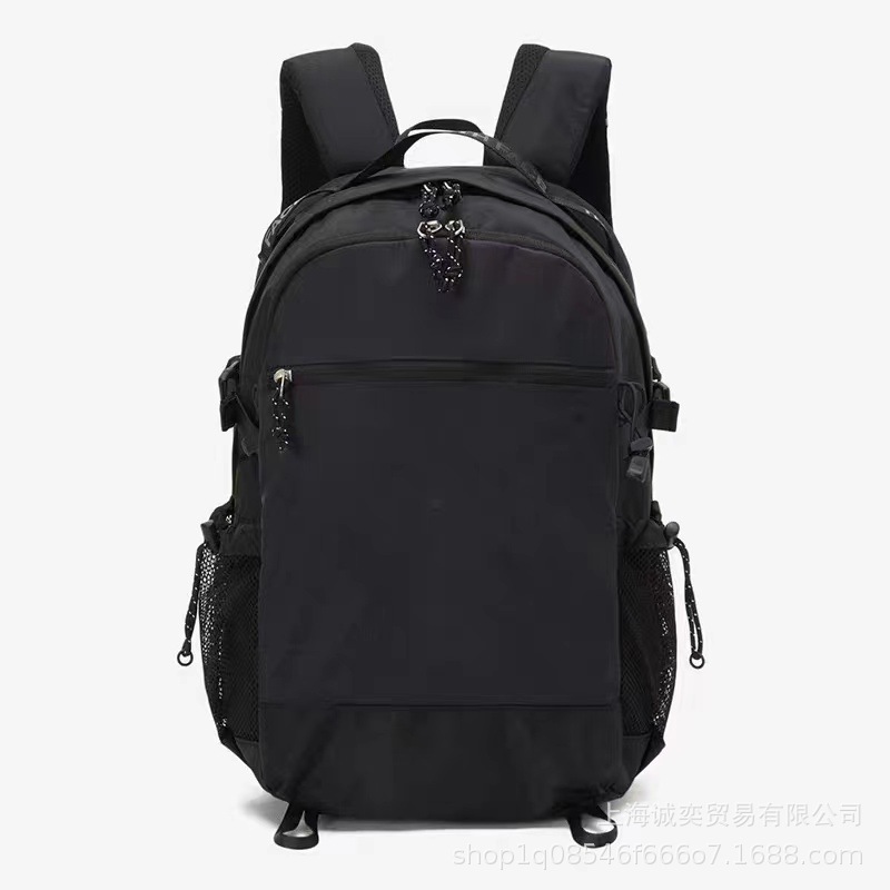韩国潮流学生双肩背包男女情侣高中大学书包三合一休闲包|undefined