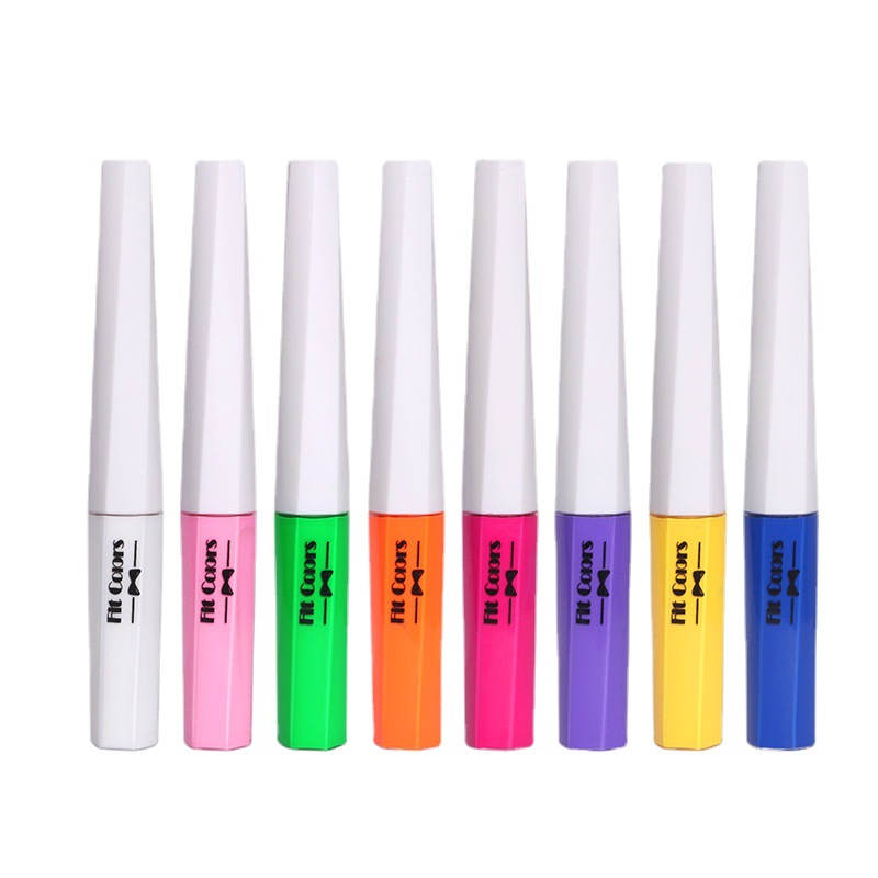 Fit Colors Fluorescent Luminous Color Eyeliner Rainbow Painted Graffiti Easy Quick Dry Eyeliner Cross-border