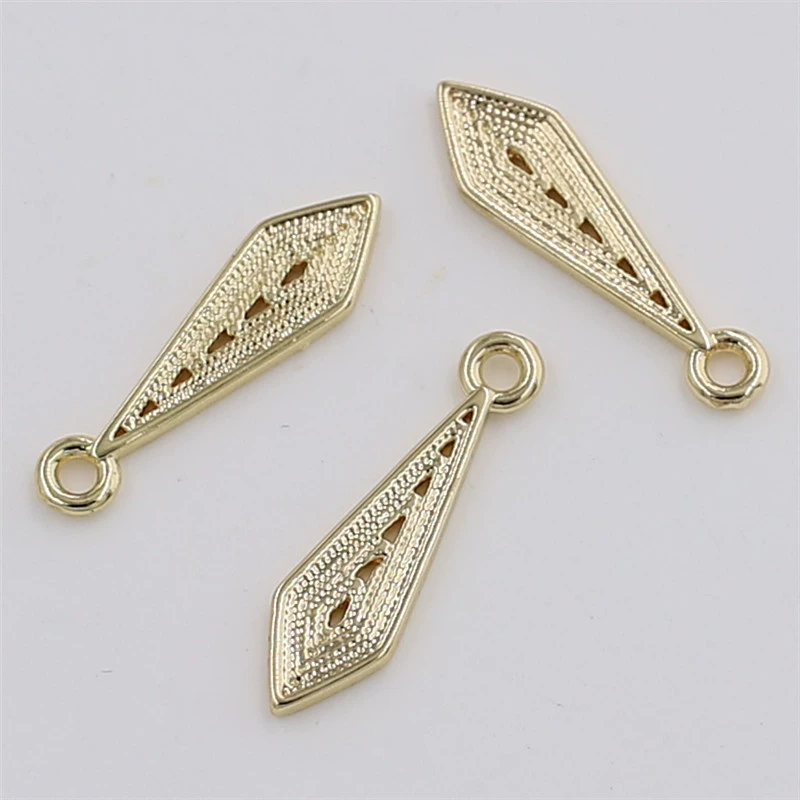 Бронзовые подвески-капли в стиле филигрань для самостоятельного изготовления украшений, аксессуары для волос, серьги, украшения для головы в стиле Ханьфу, подвески для свадебных нарядов