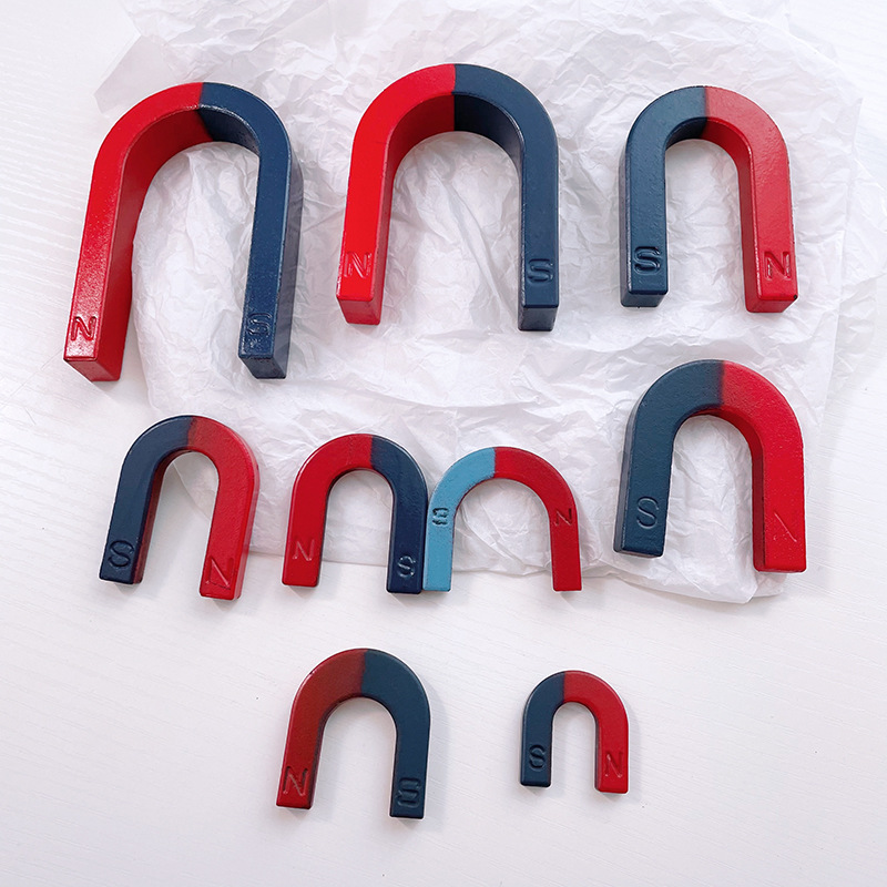 U形教学磁科学实验幼儿园启蒙科学教育磁铁工厂直销多规格U105